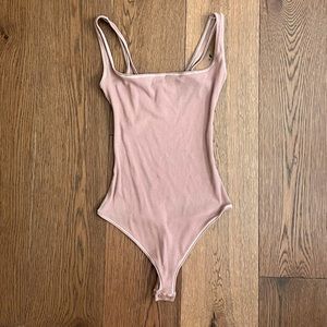Skims Cotton Rib Bodysuit